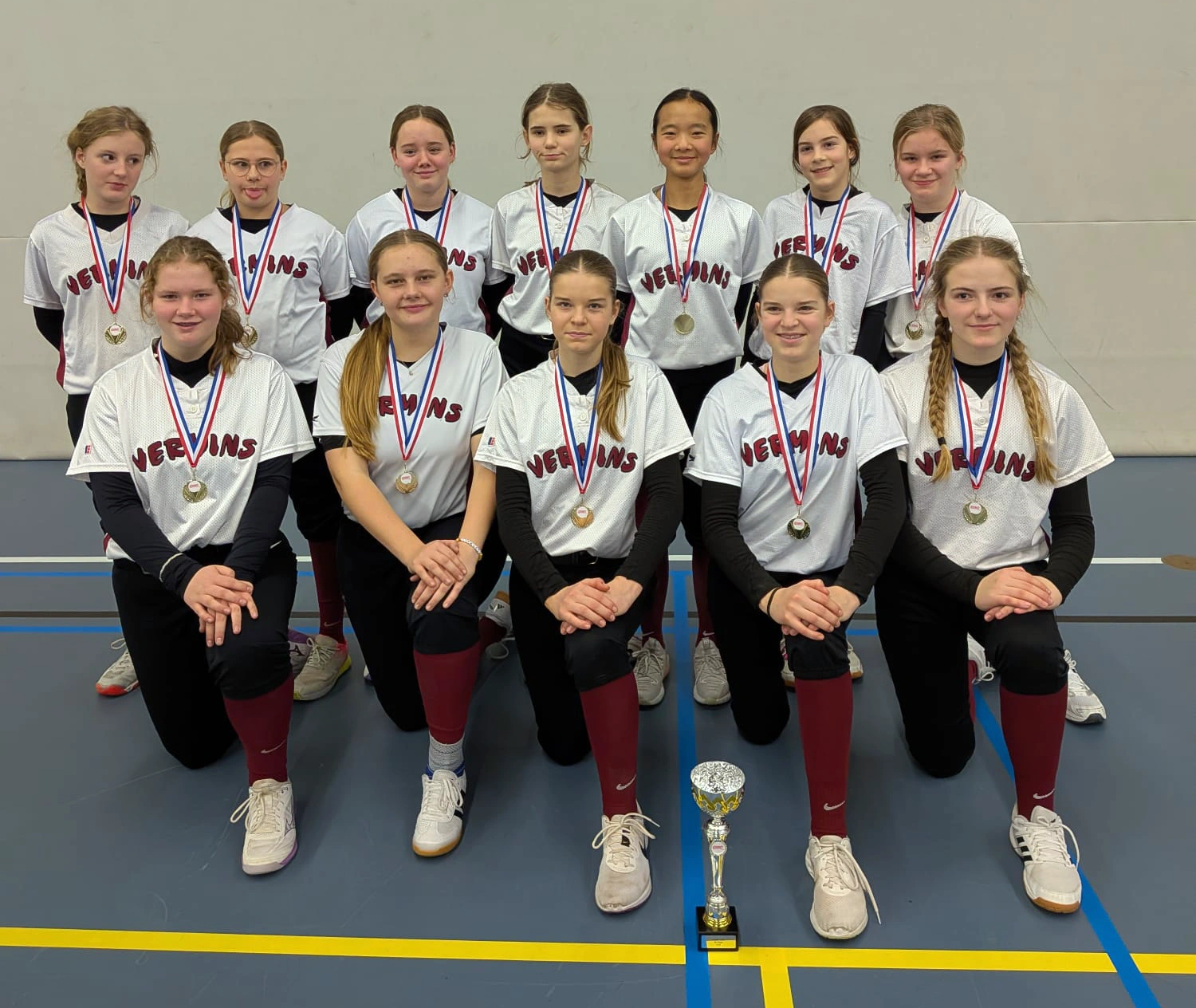 U15 Vermins in Einsatz im Holland Teamfoto