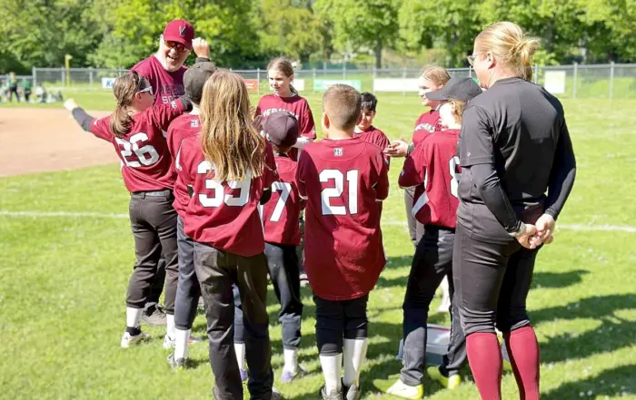 Teambesprechung der U12 in Bonn