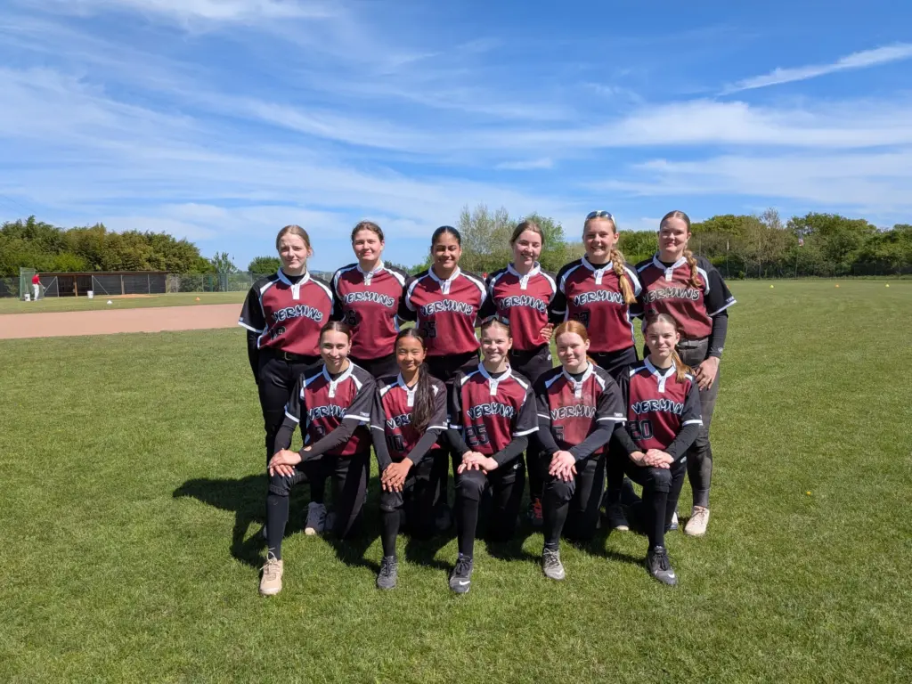Teamfoto U19 Softballerinnnen