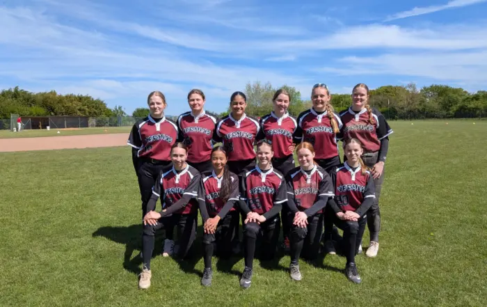 Teamfoto U19 Softballerinnnen