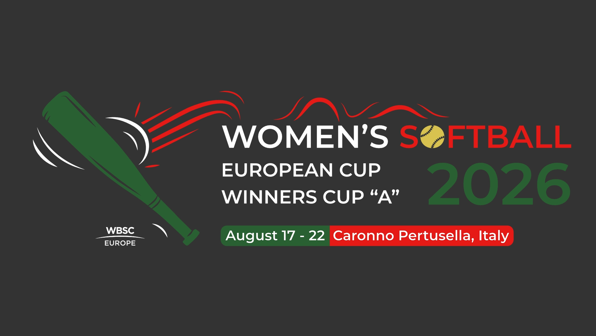 Grafik zu Women’s Softball European Cup Winners Cup “A” 2026